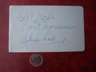 Bart Norman, Bill Hall Autogramm