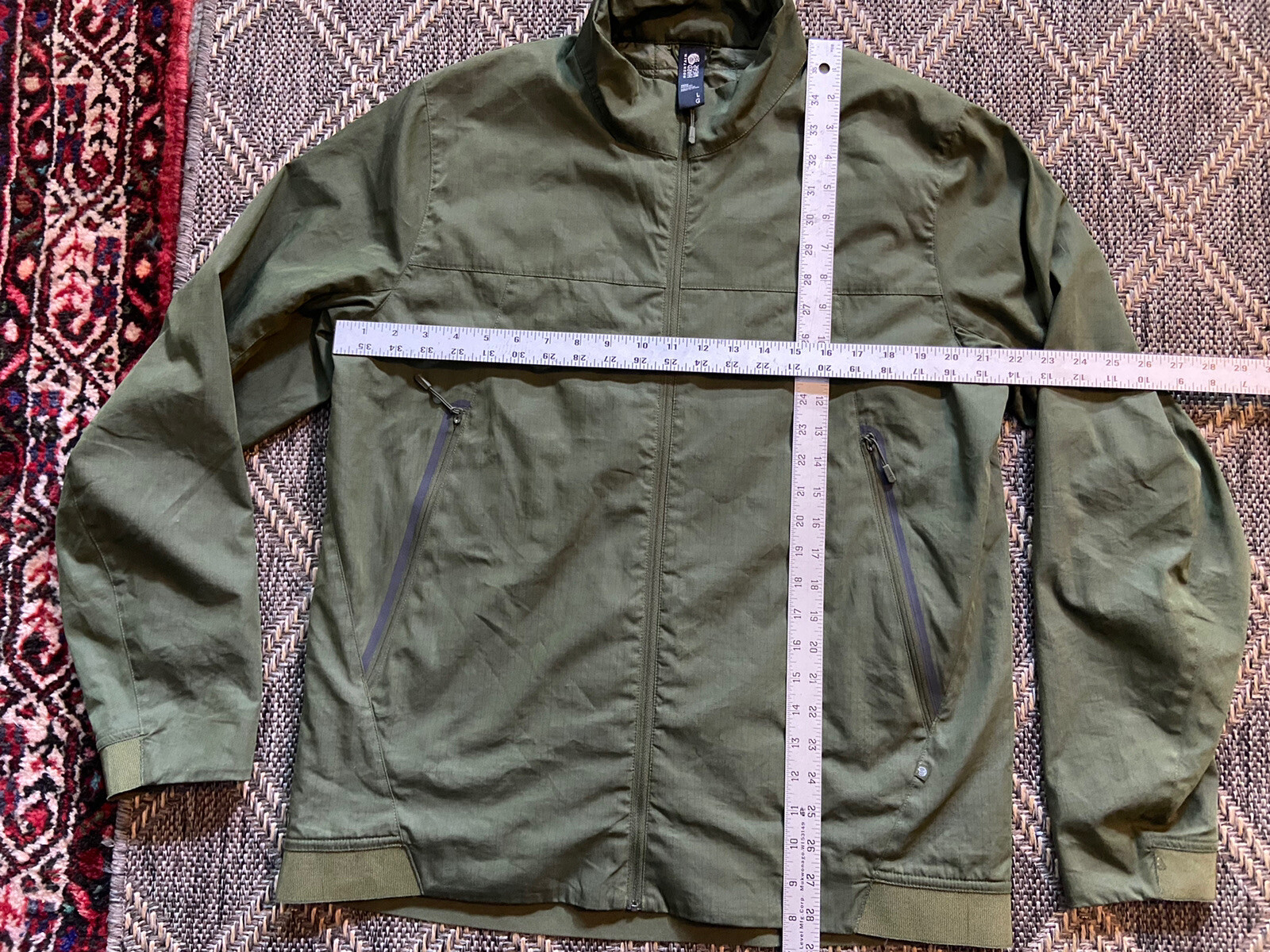 Mountain Hardwear Men's Boultway Jacket Army Green Size Large MSRP 175