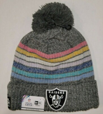 NFL Las Vegas Raiders 2021 CRUCIAL CATCH Women's Knit Hat, NEW ERA (7206)