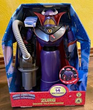 Hard to find Toy Story ZURG Star Command DISNEY PARK Talking figure - NEW