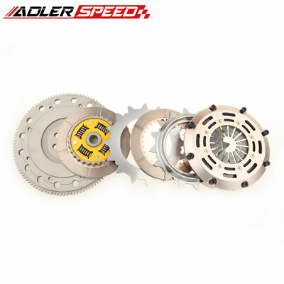 RACE & STREET TWIN DISC CLUTCH FOR ECLIPSE TALON TSI LASER RS 4G63 6 BOLT MEDIUM