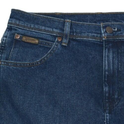 Wrangler jeans mens Texas straight stretch fit 'The Rock' FACTORY SECOND WA39 - Picture 10 of 11