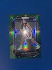 2023 Panini WNBA Prizm Green Refractor #143 Abby Meyers Washington Mystics RC
