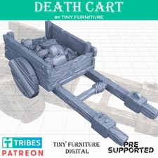 28mm Death Cart Dungeons Dragons DnD D D Villagers Casualty Monster Market
