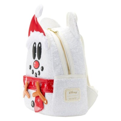 Disney Mickey Mouse Sequin Snowman Mini Backpack & Wallet NWT! Disney Mickey Mouse Sequin Snowman Mini Backpack & Wallet  main image 4