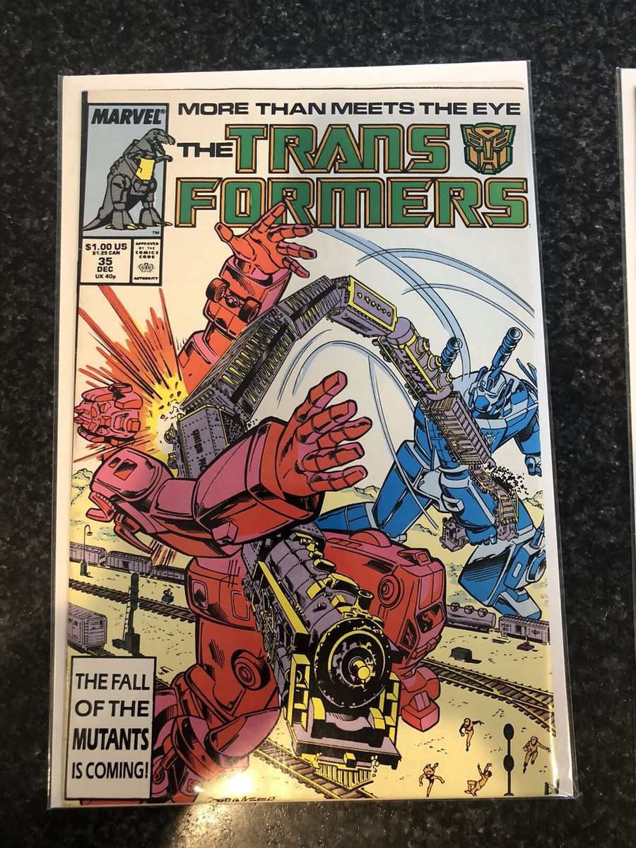 THE TRANSFORMERS #35 1987 MARVEL COMICS | eBay
