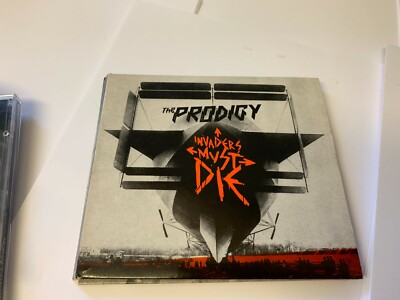 THE PRODIGY - Invaders Must Die (2009) - 11 TRK CD Album + DVD W BKLT [FILED 38]