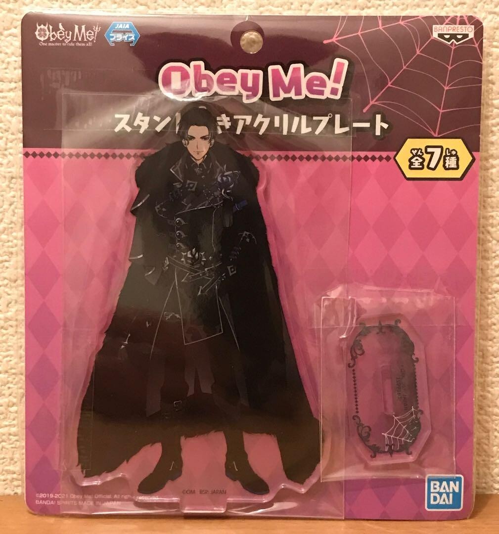 Obey Me All characters Acrylic Stand Figure 7Types Complete Set