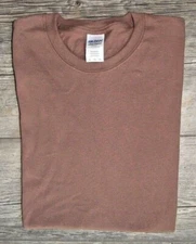 GILDAN Ultra Cotton Short Sleeve Tee Shirts   Chestnut  S-5XL  NEW