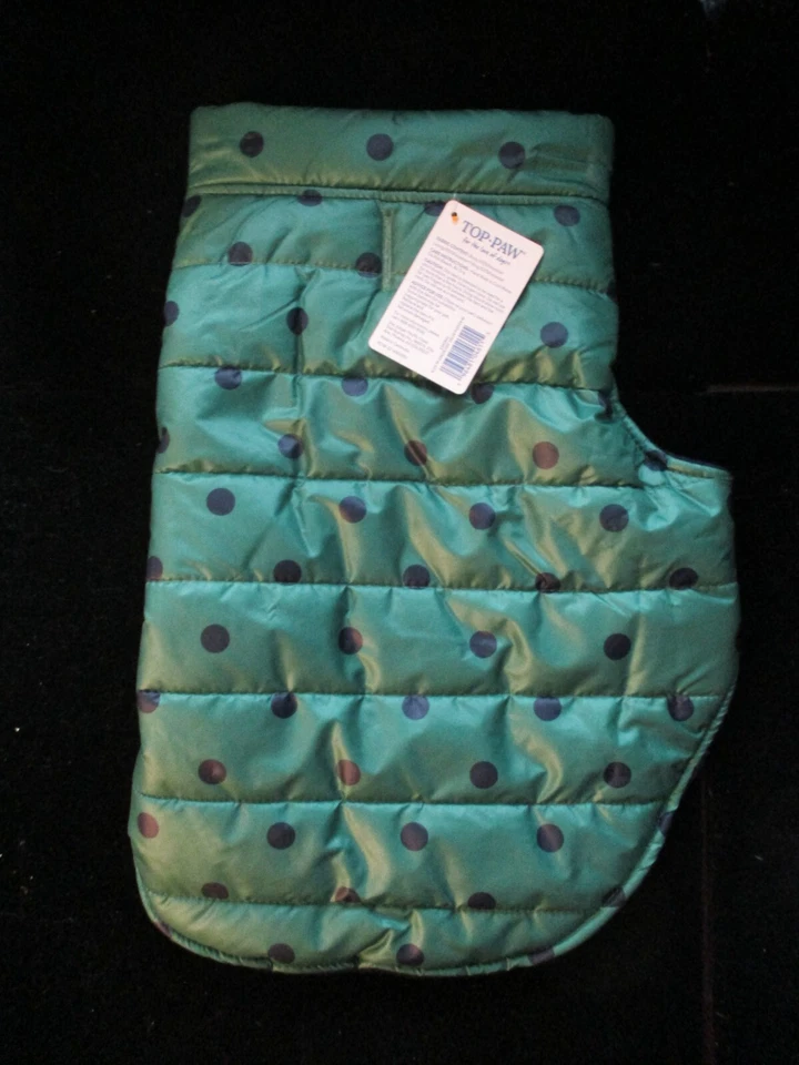 Верхняя лапа в горошек собаки пуховик куртка - новый с ярлыками - Изображение 2 из 4