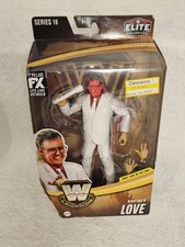 WWE Elite Collection Brother Love Figure, NEW Legends Mattel Series 19 SEALED