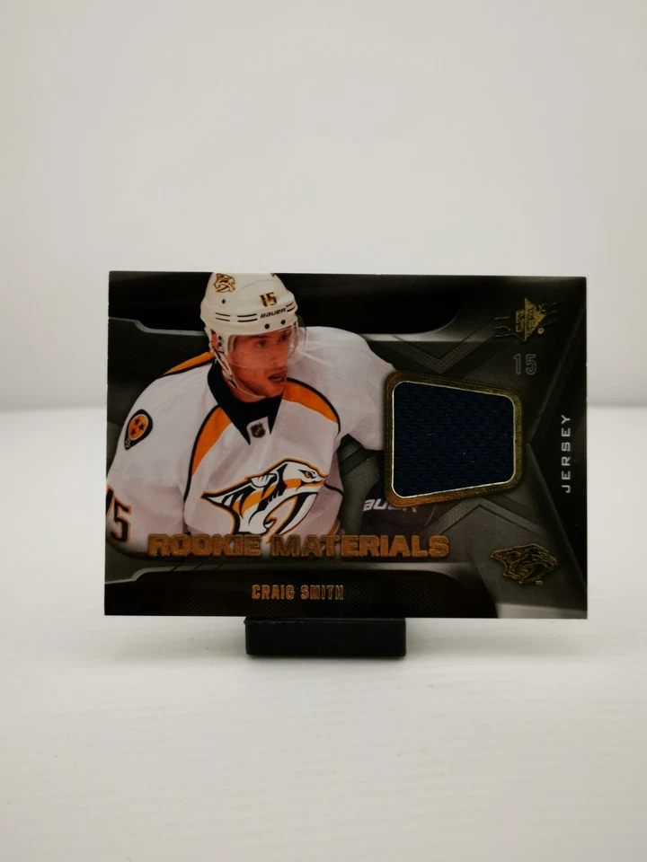 2011-12 UD SPx Rookie Materials Craig Smith Jersey #RM-CS - Image 2 of 4