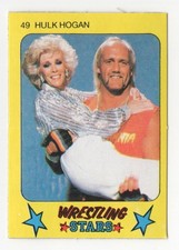 1986 MONTE GUM WRESLING STARS -HULK HOGAN JOAN RIVERS R72