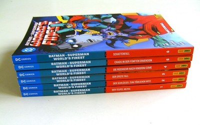 BATMAN SUPERMAN WORLD`S FINEST - 1 2 3 4 5 6 komplett - Paperback PANINI ab 2023
