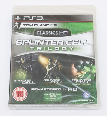 Splinter Cell Trilogy - PlayStation 3 PS3 R2 Release Classic HD - New & Sealed
