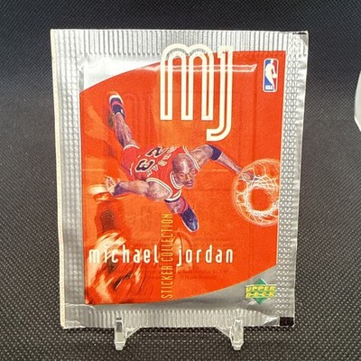 1998 UPPER DECK MICHAEL JORDAN MJ STICKER PACK (6 STICKERS) Chicago Bulls #23 