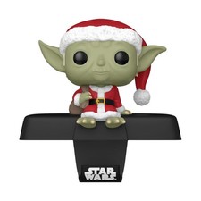 Funko Star Wars - Yoda Pop Edge-Sitter Stocking Hanger - 4.7 Inch