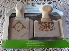 Martha Stewart Crafts PUNCH AROUND THE PAGE large set BLOOMING VINES NEW