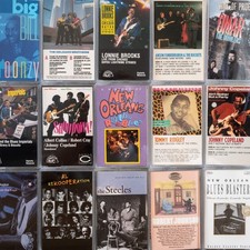 Blues Music Cassette Tapes Lot - Choose From A Variety Of Titles