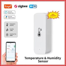 iHseno Tuya Smart Temperature Humidity Sensor WiFi Zigbee Indoor Thermometer