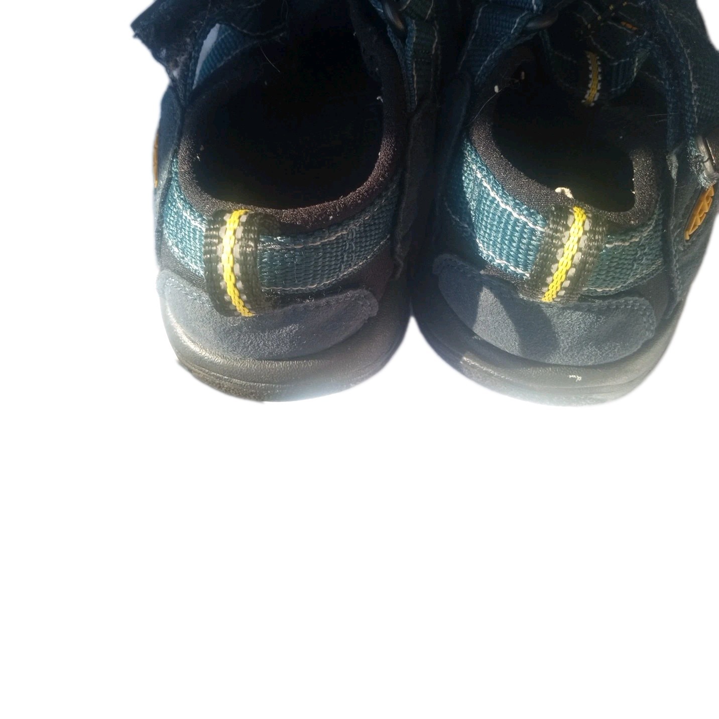 Sandali da bambino KEEN Newport H2 verdi impermeabili scarpe ibride da trekking giovani taglia 1