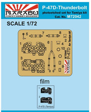 Marabu 172 P-47d Bubbletop Razorback Photoetch Interior Cockpit Detail Tamiya Marabu 172 P-47d Bubbletop Razorback Photoetch Interior Cockpit Detail Tamiya