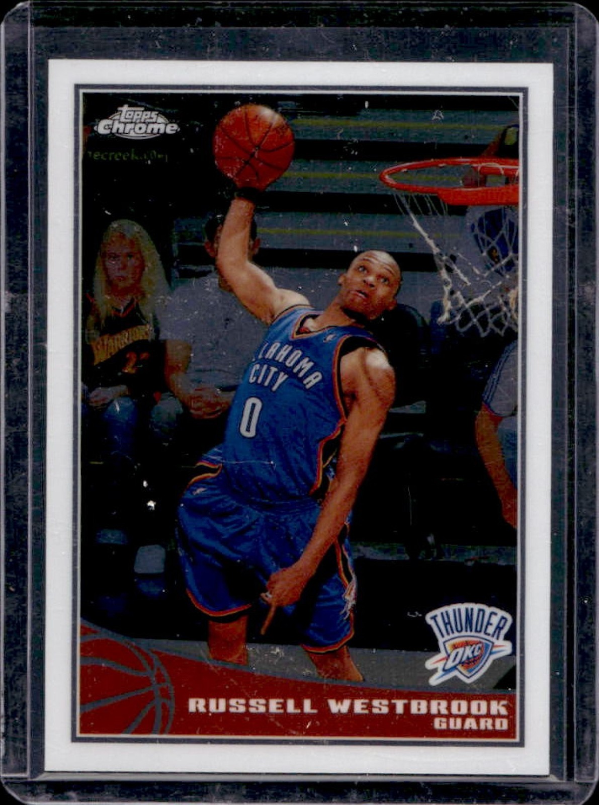 2009-10 Topps Russell Westbrook Chrome #/999 Thunder