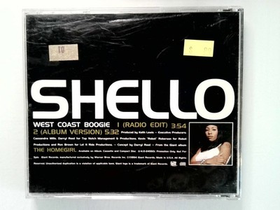 Shello   West Coast Boogie CD 1994 Promo Hip-Hop Giant Records
