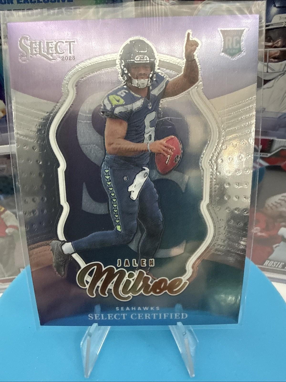 2025 Panini Select - Select Certified Rookies Jalen Milroe #13 (RC)