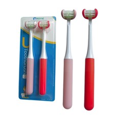 Toothbrush Medium,Toothbrush Soft Bristle,Tooth Brushes 3 Sided,Brushing Teet...