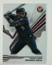 2024 Topps Pristine #284 Orlando Arcia Atlanta Braves Baseball