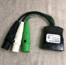 Female 100 Amp 125V Stage Pin To 3 Male Camlock Snake Bite Stagepin Adapter