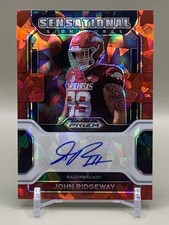 2023 Chronicles Draft Picks John Ridgeway 2022 Draft Picks Auto Red Ice