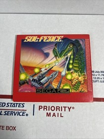 Sol-Feace (Sega CD, 1992)  Disc & Case - MINT DISC - SAME DAY SHIP - WARRANTY