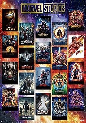 Tenyo [Hergestellt in Japan] 1000-teiliges Puzzle Marvel Movie Poster Collection