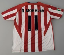 Reebok CHIVAS Rayadas de Guadalajara Ramon Morales Jersey Large