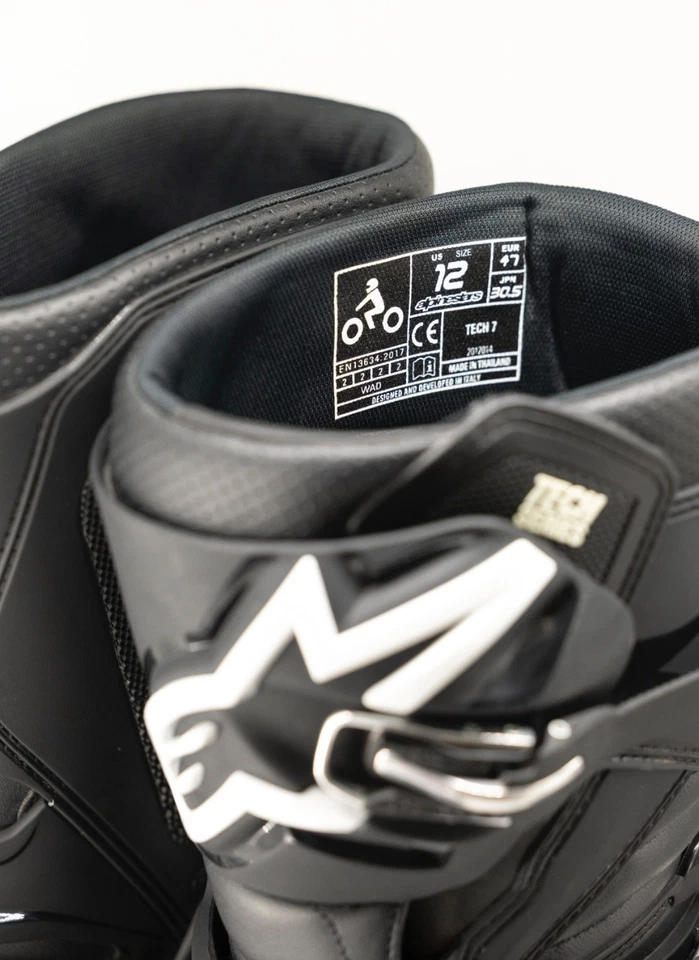 ALPINESTARS® TECH 7 MX Motorcross / Off-Road Dirt Bike Boots - 12 $489 MSRP - Image 2 of 4