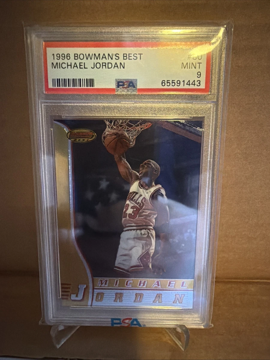 その他 PSA9 Bowman's Best Ref Michael Jordan Gemmtcards's 1997 Bowman's Best Michael Jordan Refractor #96 PSA 9