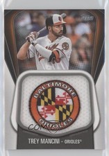2020 Topps Jumbo Jersey Sleeve Patch Trey Mancini #JJSP-TM Jumbo Patch 00lz