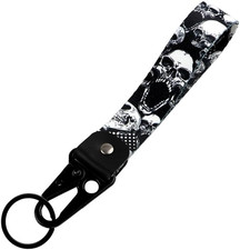 Wristlet Keychain Lanyard for Keys Cool Short Lanyard Wrist Strap for Women Men
