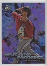 2018 Bowman Platinum Prismatic Prodigies Purple /250 Jon Duplantier #PPP-17 4k8