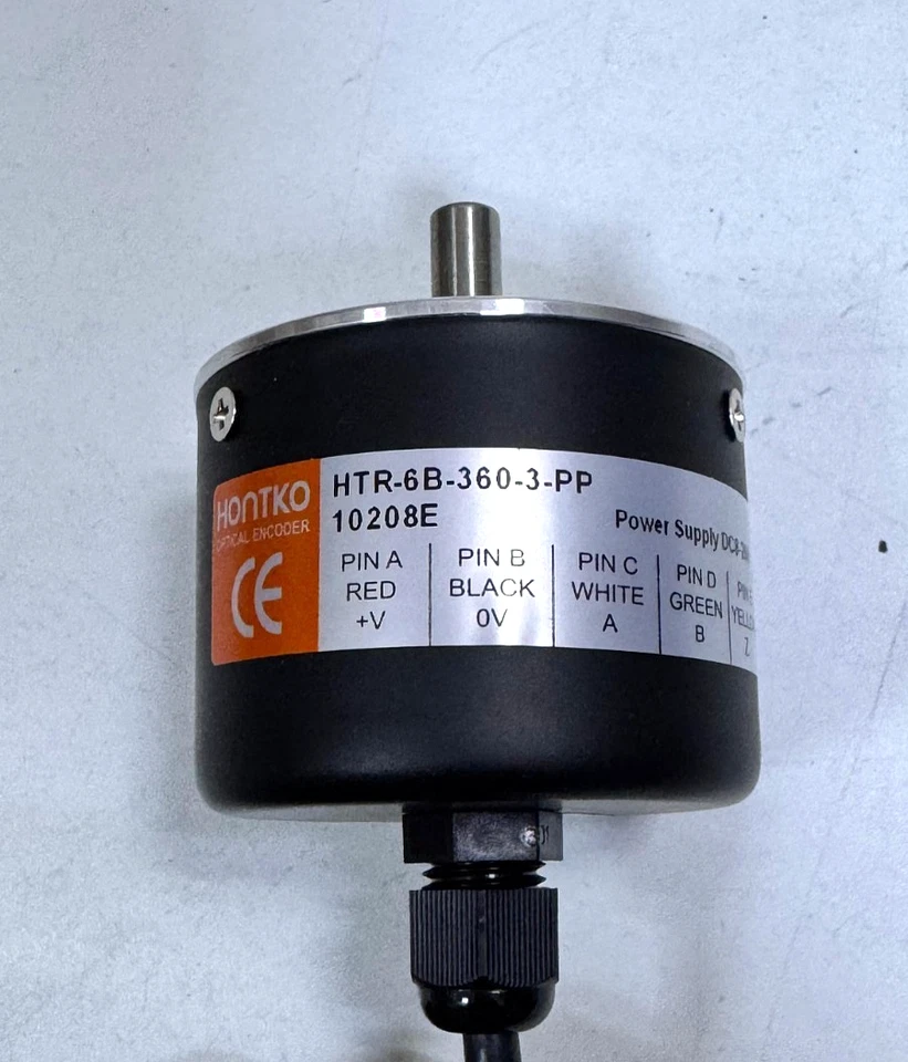 Hontko | HTR-6B-360-3-PP |  Optical Incremental Encoder | DC 8-26V - Image 3 of 4