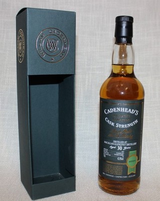 Macallan 30 years old (1989-2019) Cadenhead's Cask Strength