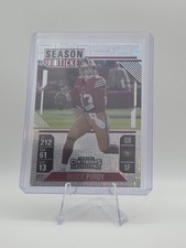 2024 Panini Contenders Season Ticket Silver Sparkle Brock Purdy