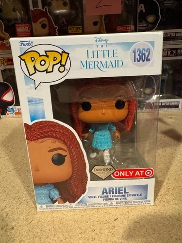 Ariel Human Funko Pop 1362 Target Diamond Disney Little Mermaid Live Action