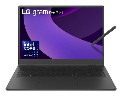 LG gram Pro 16'' 2-in-1 - Touch - Core U7 255H - 16GB RAM - 1TB SSD