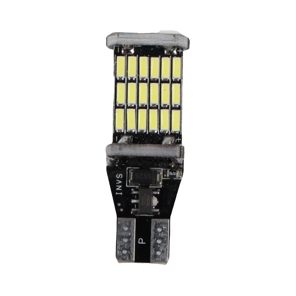 10X T15 921 912 LED Bombillas de Respaldo Inverso W16W 916 6000K Blanco Súper Brillante Foto 3 de 4