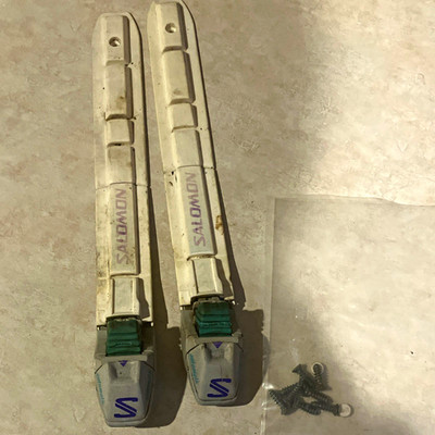 Salomon SNS Cross-Country Ski Bindings w/ Mounting Screws White