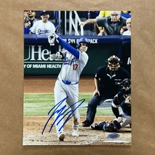 Ohtani Signed Photo LA Dodgers 8”x10” Autographed W/COA