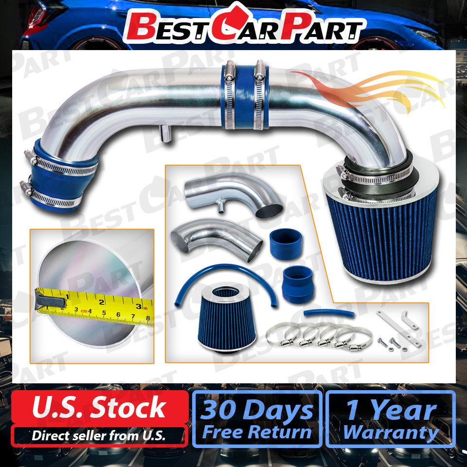 BCP BLUE For 95-00 Stratus/Cirrus/Breeze 2.0 2.4 Racing Air Intake Kit +Filter